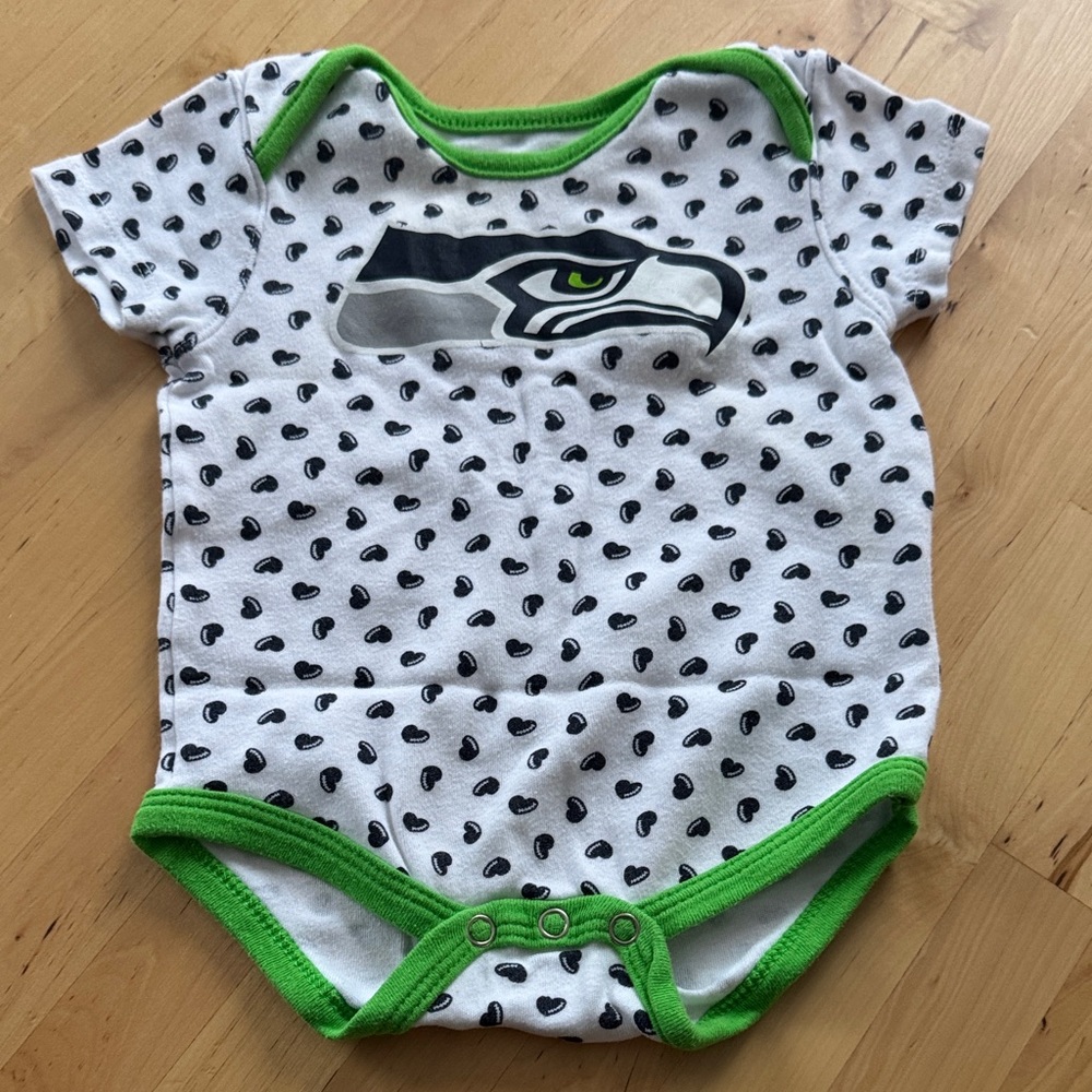Seattle Seahawks Baby Onesie